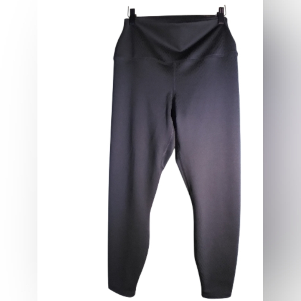 Pure Jill Slim Leg Black Black Flowy Pull On Pants Size L Minimamalist Casual